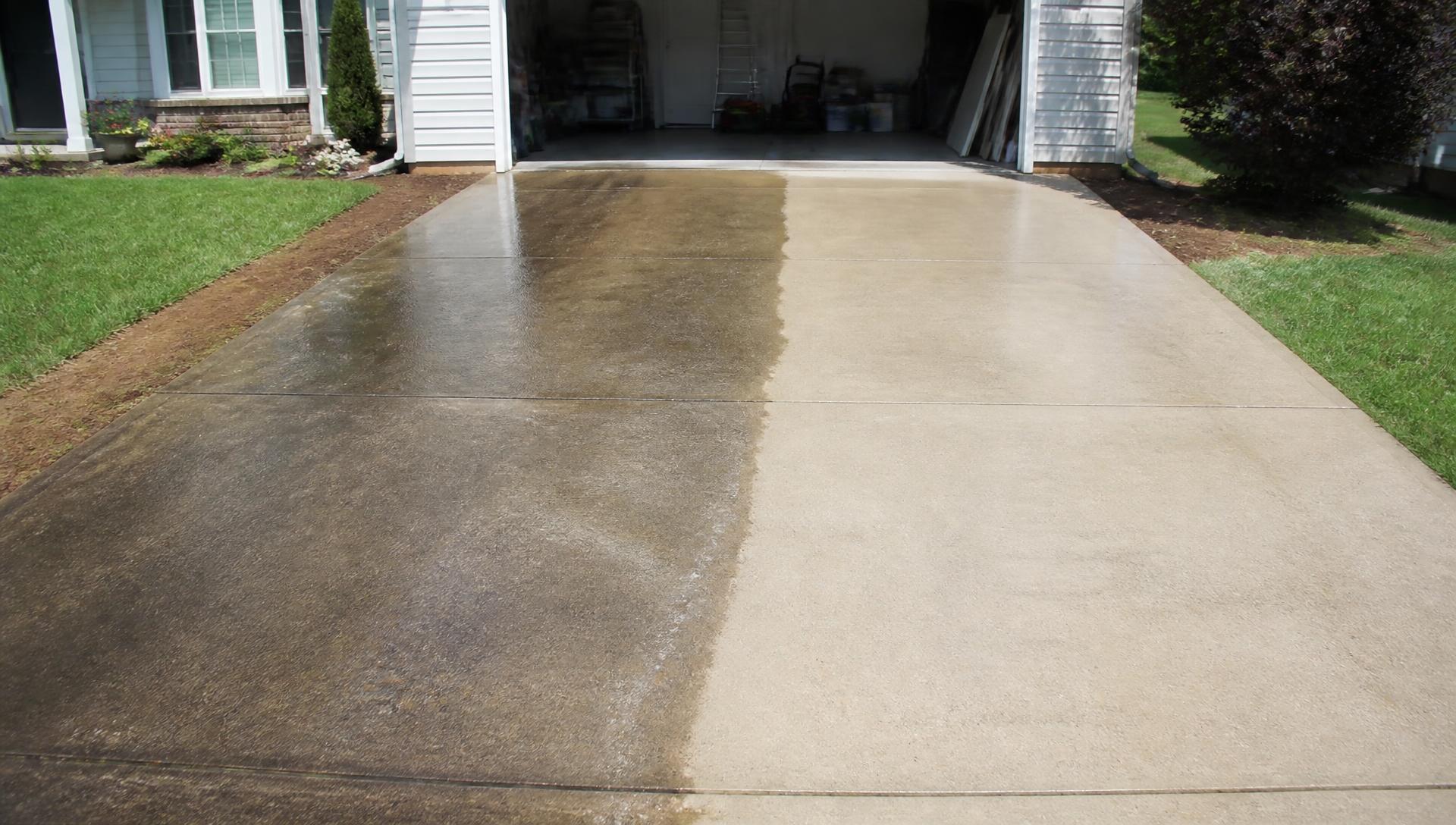 Driveway & Sidewalk Cleaning